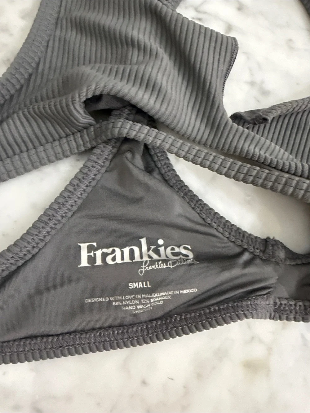 Frankie’s bikinis swim top
